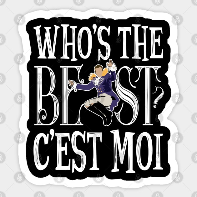 Who's the best? Lafayette! Sticker by KsuAnn